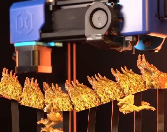 3d打印1:1高度还原为什么要选光固化？